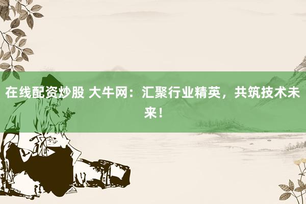 在线配资炒股 大牛网：汇聚行业精英，共筑技术未来！